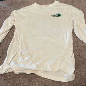 The North Face, men’s white long sleeve